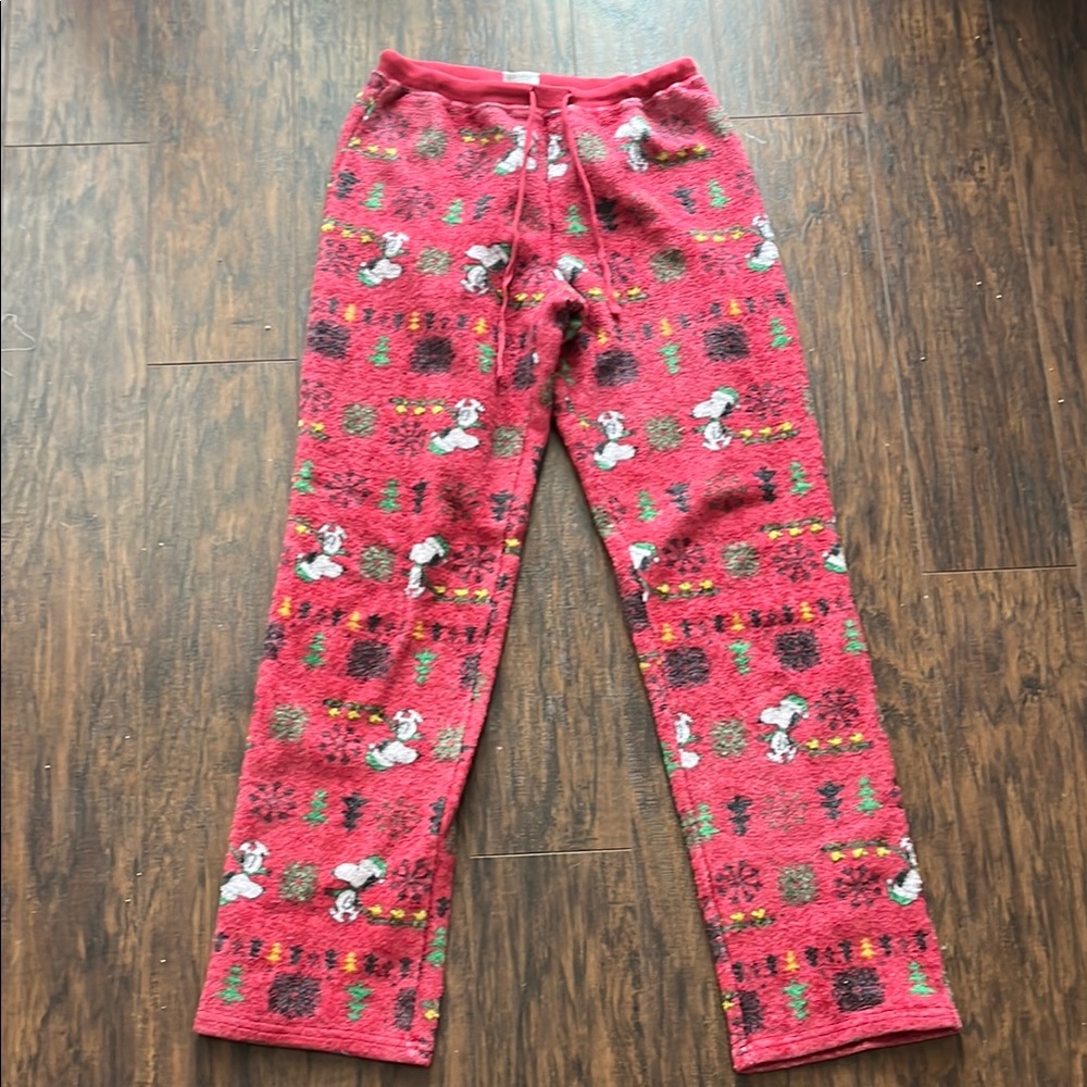 Peanuts Red and White Pajamas with Whimsical Design